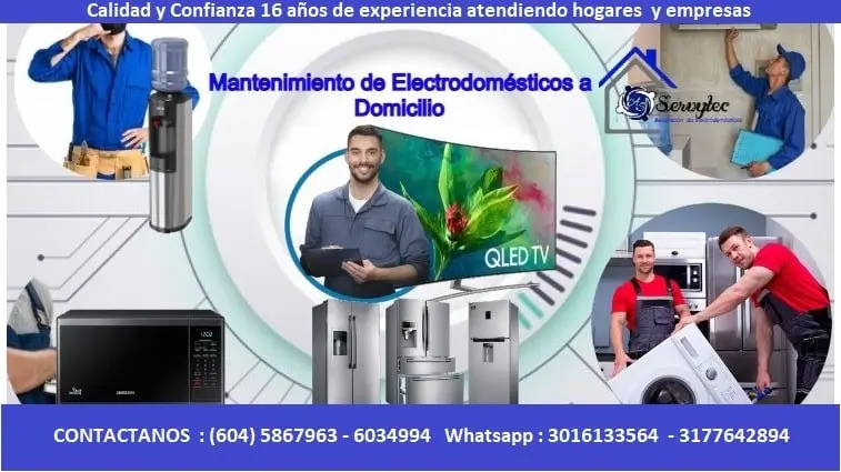 Arreglo de Electrodomésticos Envigado