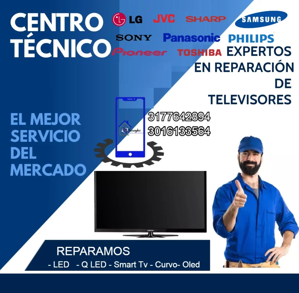 R
eparación de televisores a domicilio en Bogotá