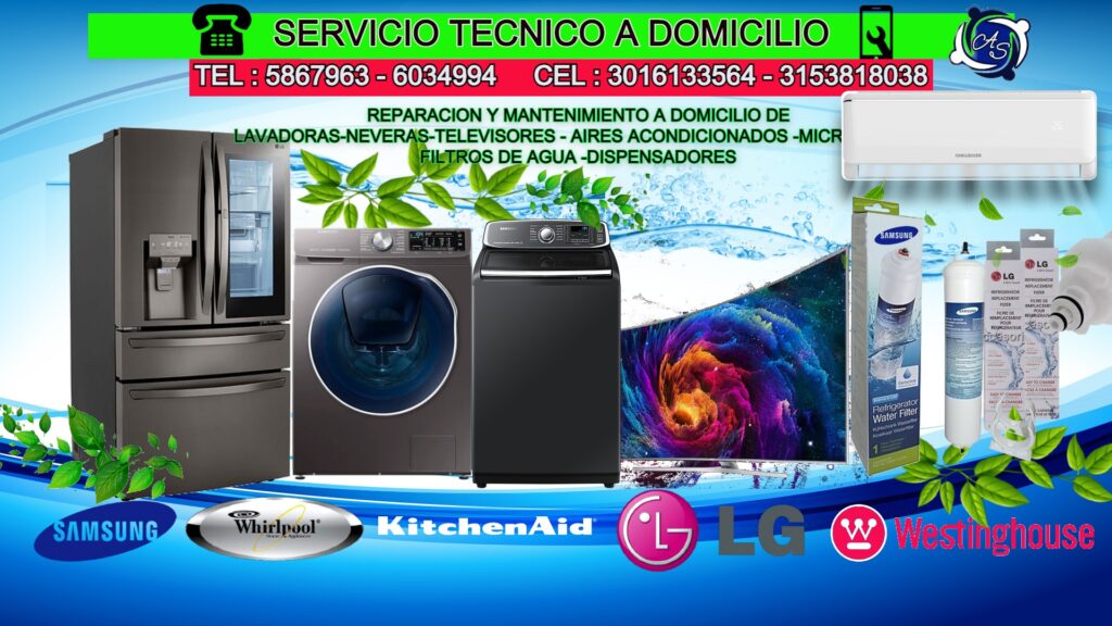 Servicio de reparación de electrodomésticos a Domicilio