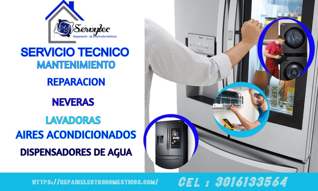 Técnicos de Neveras a Domicilio en Medellín