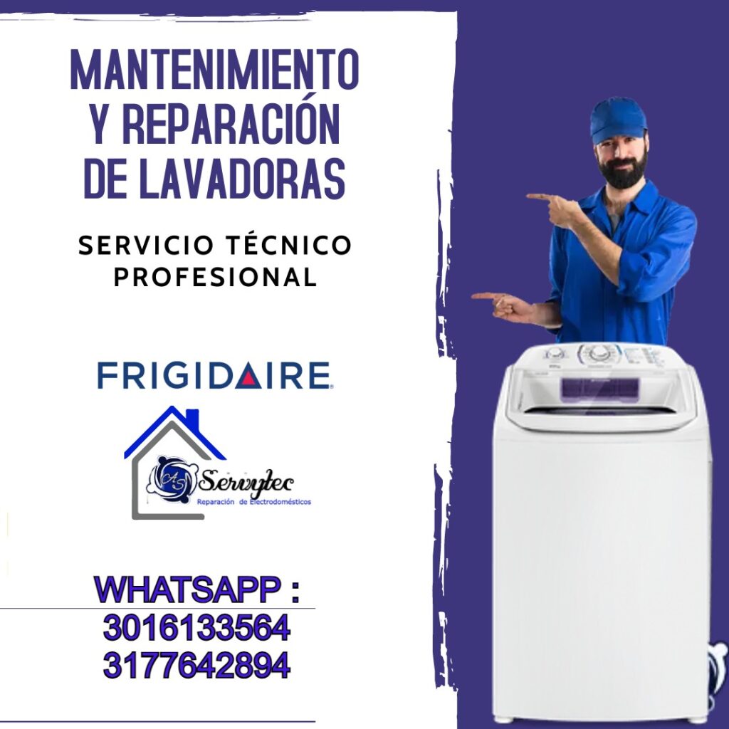 Reparación de Lavadoras Frigidaire en el Poblado