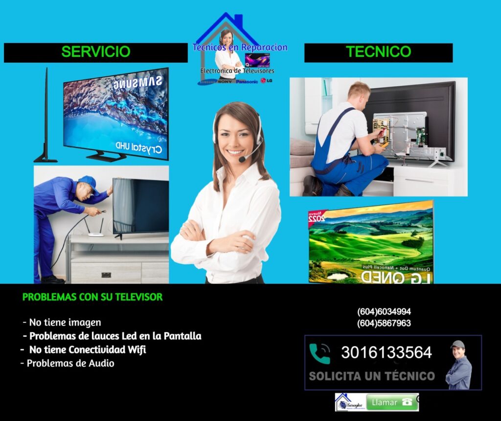 Servicio Técnico Para Televisores en Medellín