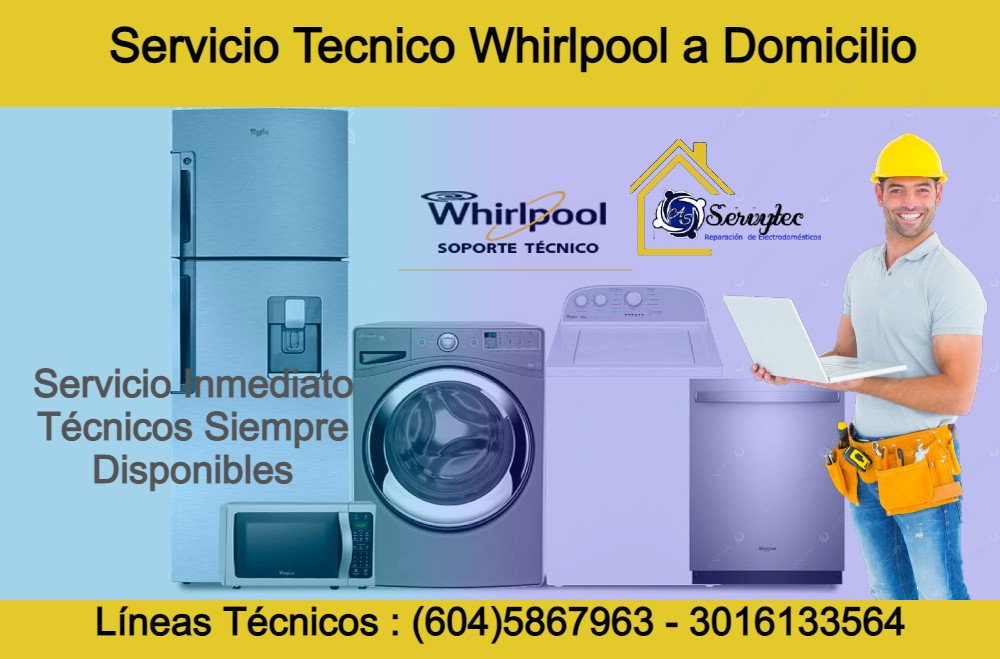 Reparación de Electrodomésticos Whirlpool en el Poblado