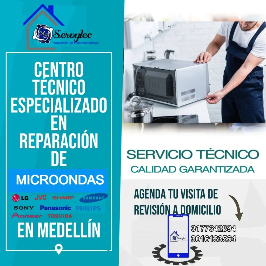 Mantenimiento de Microondas Medellín