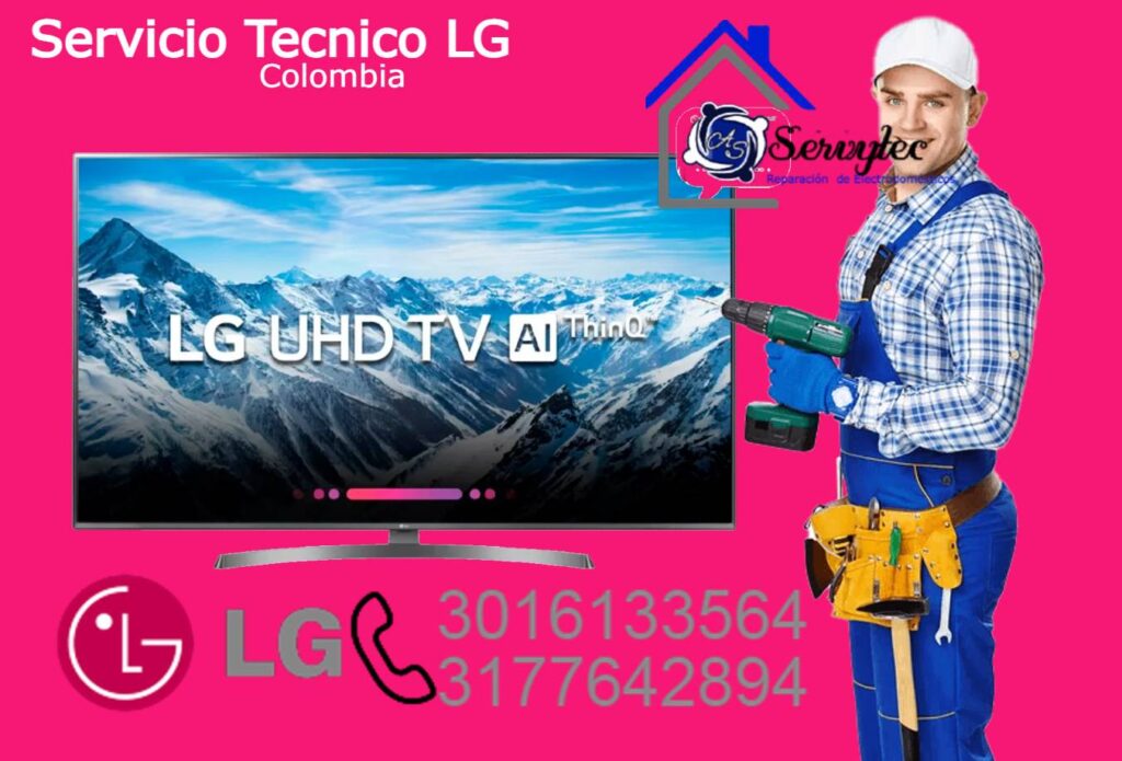 Mantenimiento de Televisores LG Bogotá