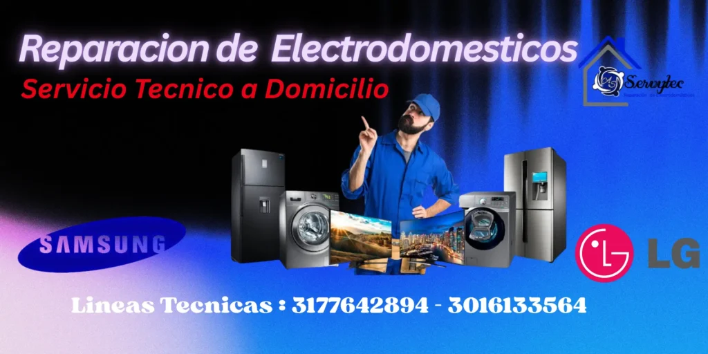 Reparación de Electrodomésticos en Itagüí Domicilio